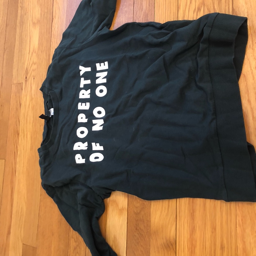 H & M property of no one sweater